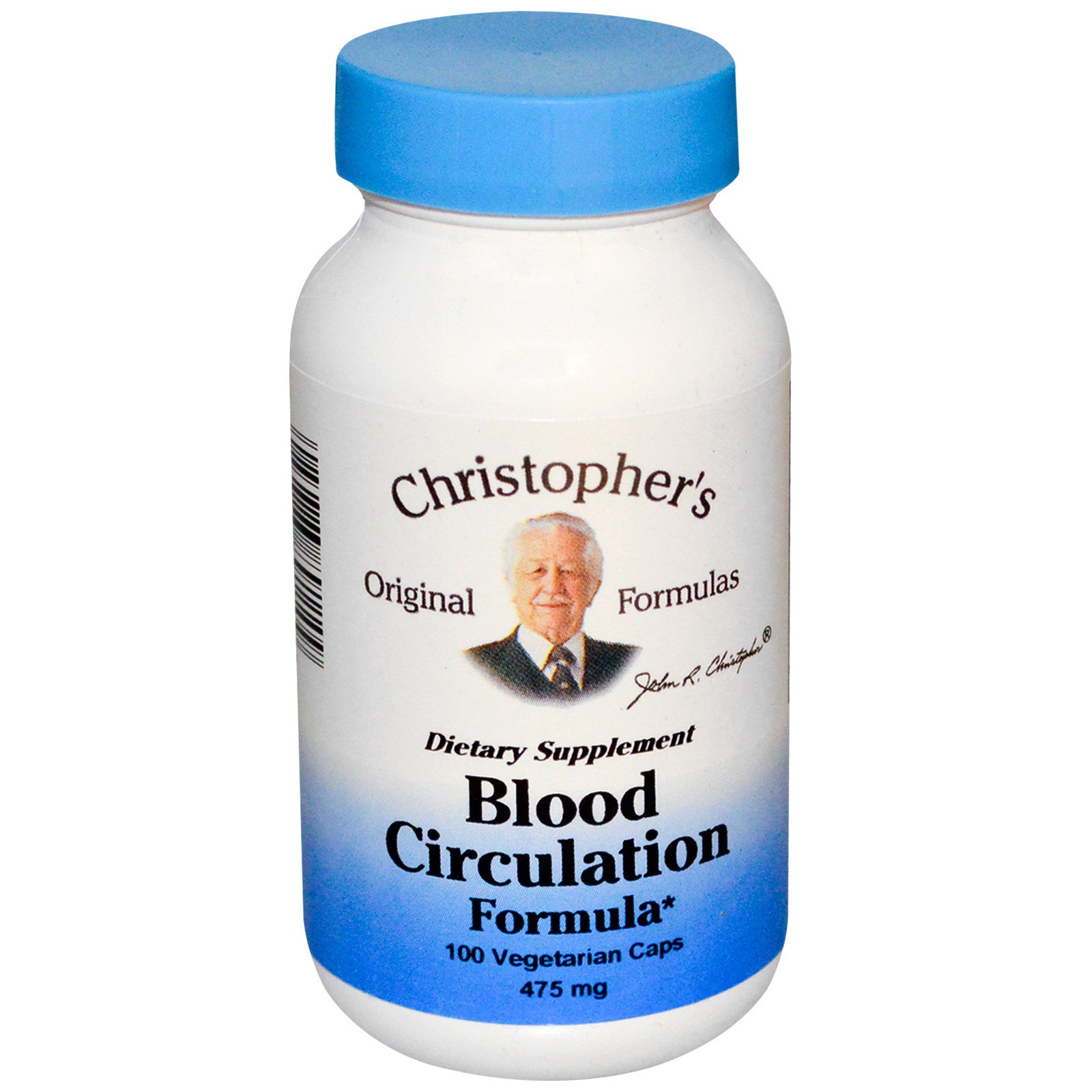 Christopher's Original Formulas, 血行フォーミュラ、475 mg、100ベジカプセル