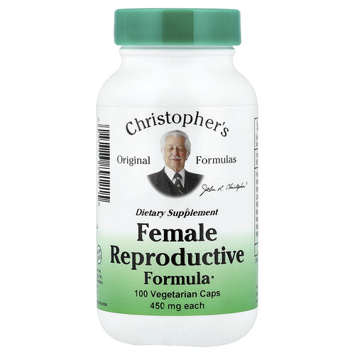 Christopher's Original Formulas, Fórmula para la reproducción femenina, 100 cápsulas vegetales