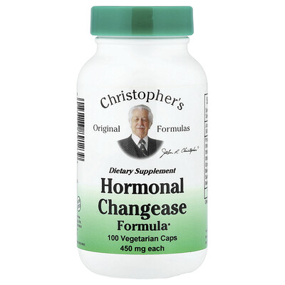Christophers Original Formulas Hormonal Changease Formula 100 Vegetarian Caps