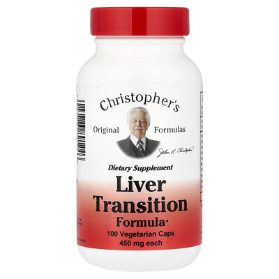 Christophers Original Formulas Liver Transition Formula 100 Vegetarian Caps