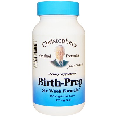 Пренатальная формула за шесть недель до родов, 425 мг, 100 капсул