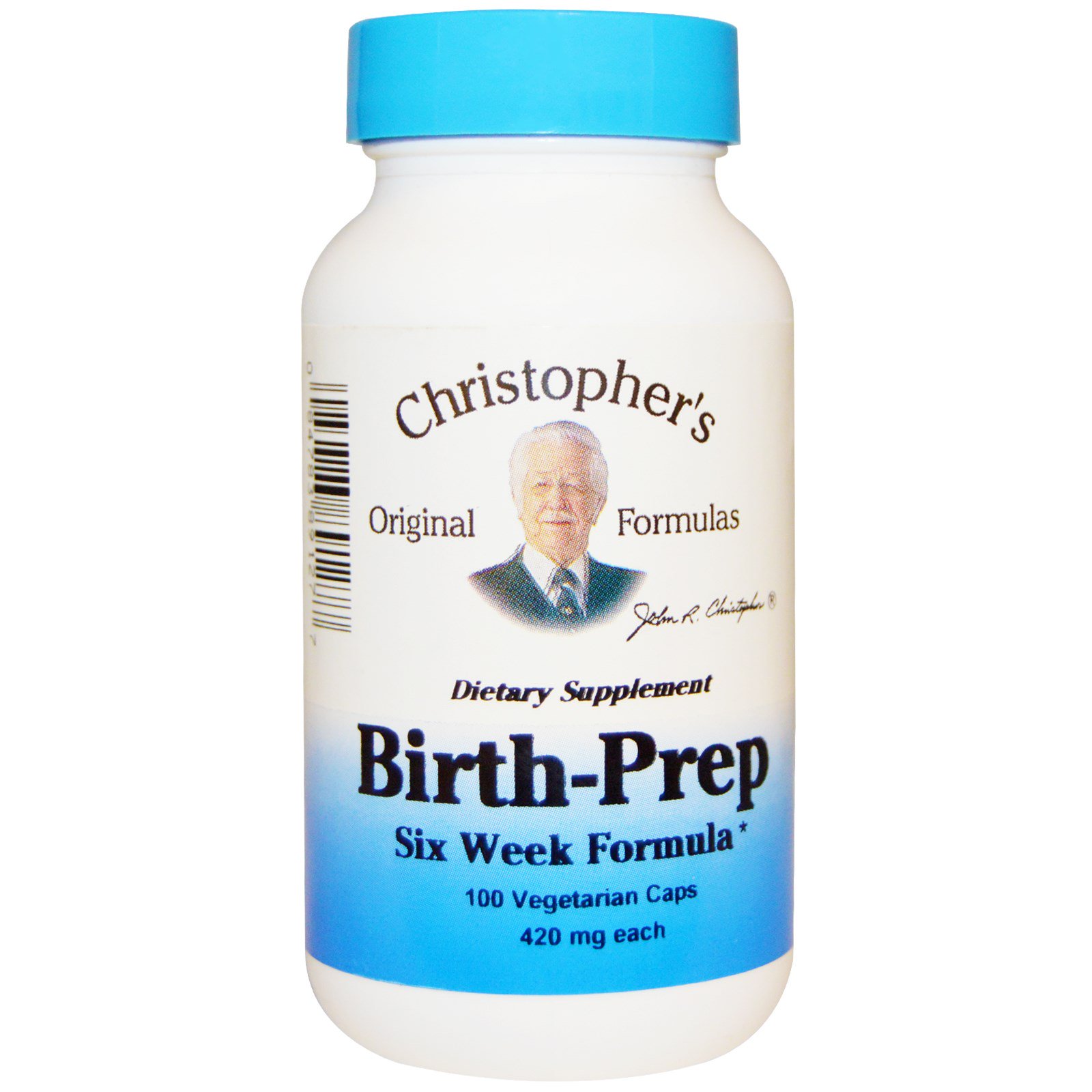 Christopher's Original Formulas, Пренатальная формула за шесть недель до родов, 425 мг, 100 капсул