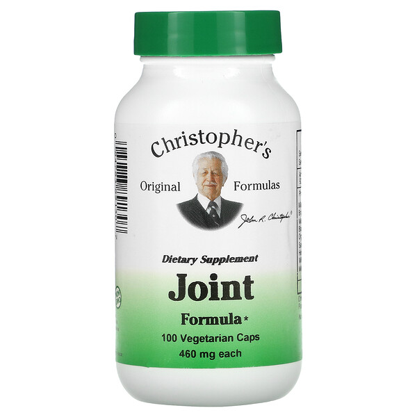 Christopher's Original Formulas‏, Joint Formula, 460 mg, 100 Vegetarian Caps