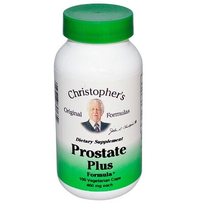 Christopher's Original Formulas Prostate Plus Formula, 460 mg, 100 Vegetarian Caps