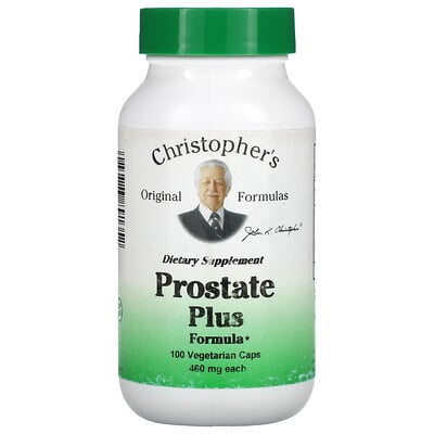 

Christopher's Original Formulas Prostate Plus Formula, 460 mg, 100 Vegetarian Caps