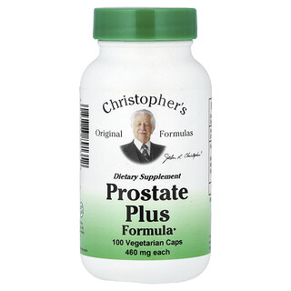 Christopher's Original Formulas, Formula Prostat Plus, 100 Kapsul Vegetarian