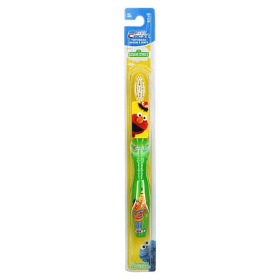 Crest Для детей, зубная щетка, мягкая, для детей от 1 до 5 лет, Sesame Street`` 1 зубная щетка