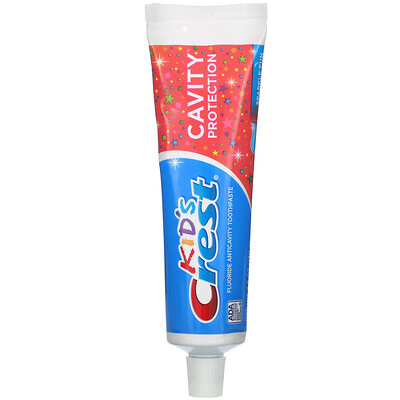Купить Crest Kids, Fluoride Anticavity Toothpaste, Sparkle Fun, 4.6 oz (130 g)