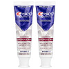 Crest, 3D White（3Dホワイト）、フッ化物配合虫歯予防歯磨き粉、アドバンスト、グラマラス ホワイト、2個セット、各93g