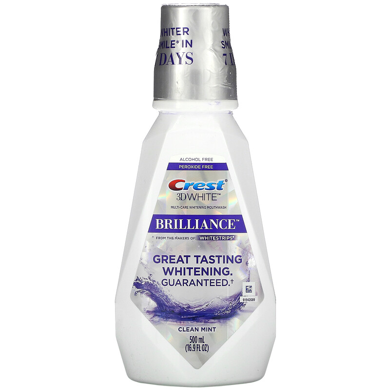 crest brilliance mouthwash