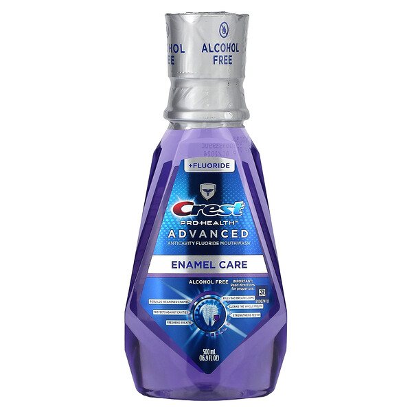 Crest, Pro Health Advanced, Enamel Care, Anticavity Fluoride Mouthwash