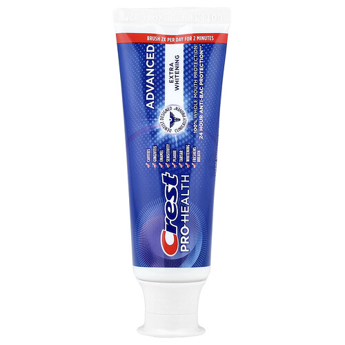Crest, Pro Health Advanced, Fluoride Toothpaste, fluoridhaltige Zahnpasta, extra aufhellend, 99 g (3,5 oz.)