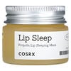 Cosrx, Lip Sleep, снодійна маска для губ з прополісом, 0,7 унції (20 г)