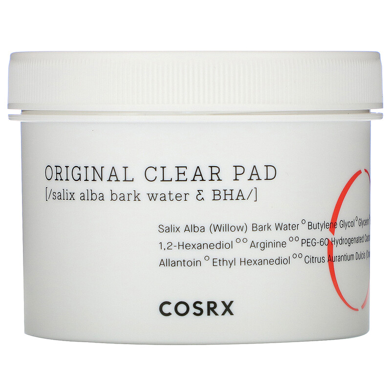 Cleared оригинал. COSRX one Step Original Clear Pad. Clear Original. Pad FL.