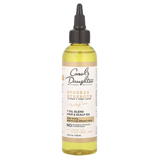 Carol's Daughter, Goddess Strength, 7 Oil Blend, Hair & Scalp Oil, Weak, Breakage-Prone Hair, 4.2 fl oz (125 ml)