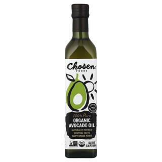 Chosen Foods, 100% Pure Organic Avocado Oil, 16.9 fl oz (500 ml)