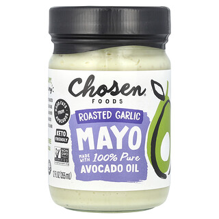 Chosen Foods, ローストニンニクマヨネーズ、355ml（12液量オンス）