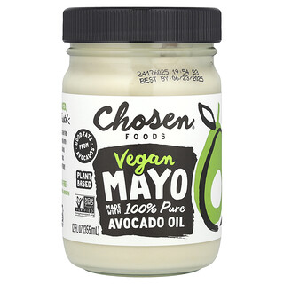 Chosen Foods, Maionese Vegana, 355 ml (12 fl oz)