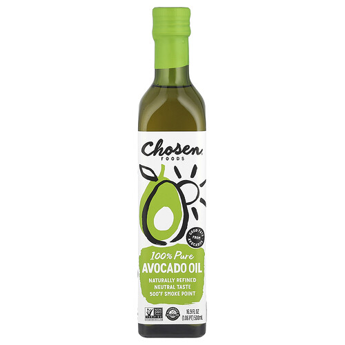 Chosen Foods 100% Pure Avocado Oil, 16.9 fl oz (500 ml)