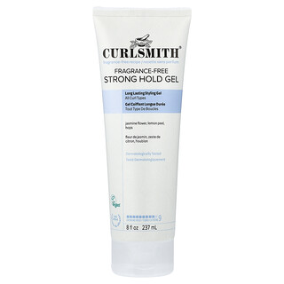 Curlsmith, Strong Hold Gel, All Curl Types, Fragrance Free, 8 fl oz (237 ml)