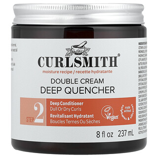 Curlsmith, Double Cream Deep Quencher, Step 2, Dull or Dry Curls, 8 fl oz (237 ml)