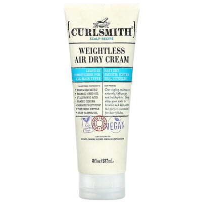 Купить Curlsmith Weightless Air Dry Cream, 8 жидких унций (237 мл)