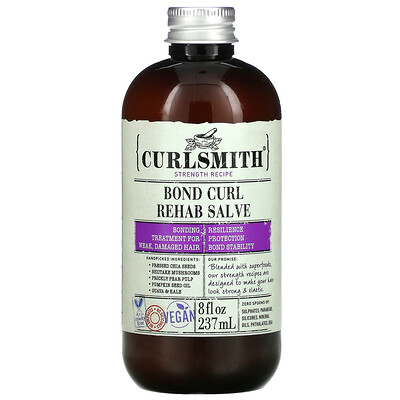 Купить Curlsmith Бальзам для восстановления волос Bond Curl, 237 мл (8 жидк. Унций)