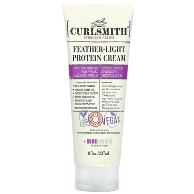 

Curlsmith Feather-Light Protein Cream 8 fl oz (237 ml)