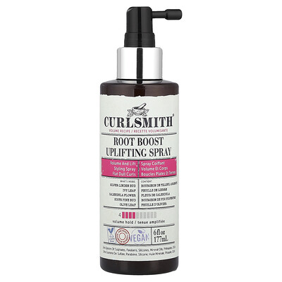 Curlsmith, Root Boost Uplifting Spray, Volume Hold, Flat Dull Curls, 6 fl oz (177 ml)