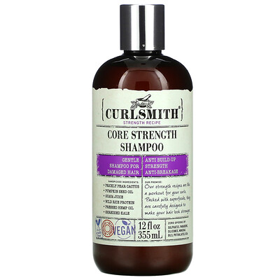 

Curlsmith Шампунь Core Strength, для поврежденных волос, 355 мл (12 жидк. Унций)