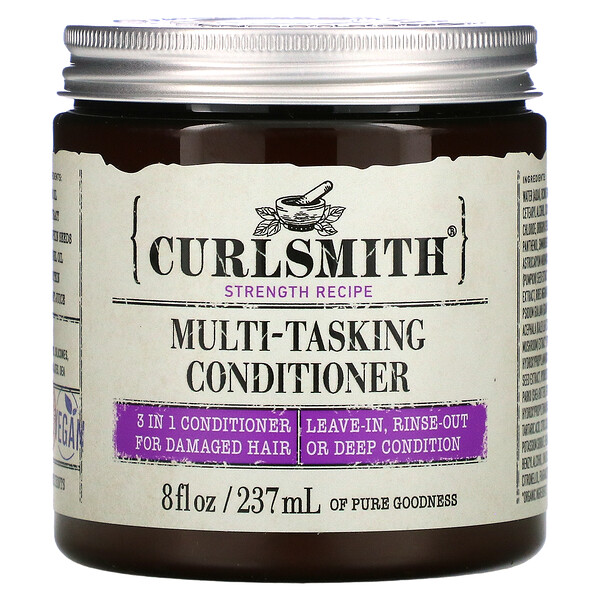 Curlsmith, Многоцелевой кондиционер 3 в 1, для поврежденных волос, 237 мл (8 жидк. Унций)
