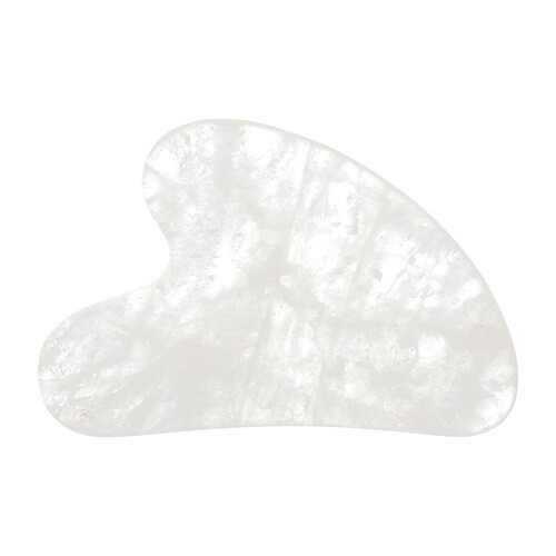 Clean Skin Club GuaSha Sculpting Stone White Quartz 1 Count