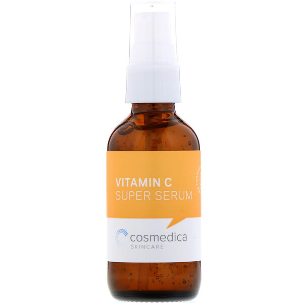 Cosmedica Skincare, ビタミンC スーパーセラム、2オンス (60 ml)