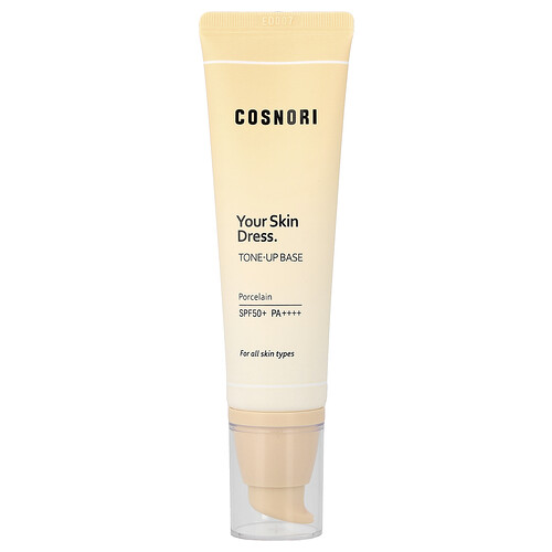 Cosnori, Your Skin Dress, Tone-Up Base, LSF 50+ PA++++, Porzellan, 50 ml (1,7 fl. oz.)
