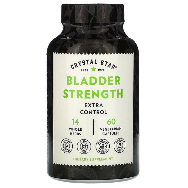 Crystal Star, Bladder Strength, 60 Vegetarian Capsules iHerb