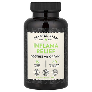Crystal Star, Inflama Relief, 60 capsule vegetariane