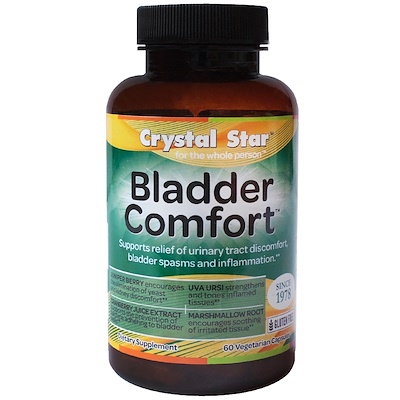 

Bladder Comfort (комфорт мочевого пузыря), 60 вегетарианских капсул