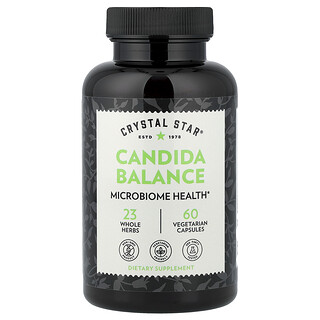 Crystal Star, Candida Balance, 60 capsule vegetariane