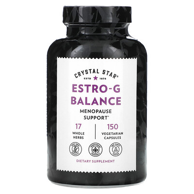 Product Image for Crystal Star, Estro-G Balance, 150 Vegetarian Capsules