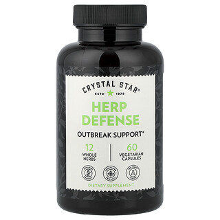 Crystal Star, Herp Defense, 60 capsule vegetariane