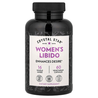Crystal Star, Libido femminile, 60 capsule vegetariane