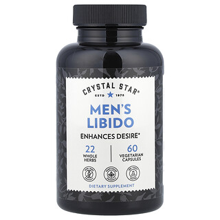 Crystal Star, Men's Libido, 60 capsule vegetariane