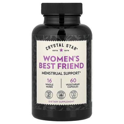 Product Image for Crystal Star, Women's Best Friend, 60 Vegetarian Capsules