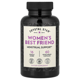 Crystal Star, Melhor Amiga das Mulheres, 60 Cápsulas Vegetarianas