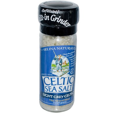Celtic Sea Salt Светло-серая кельтская соль 3 унции (85 г)
