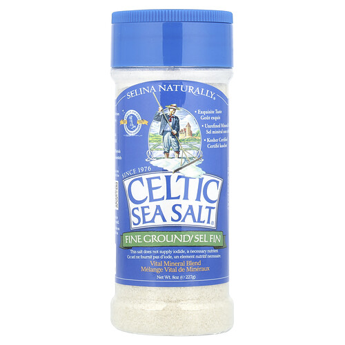 Celtic Sea Salt Fine Ground, Vital Mineral Blend, 8 oz (227 g)