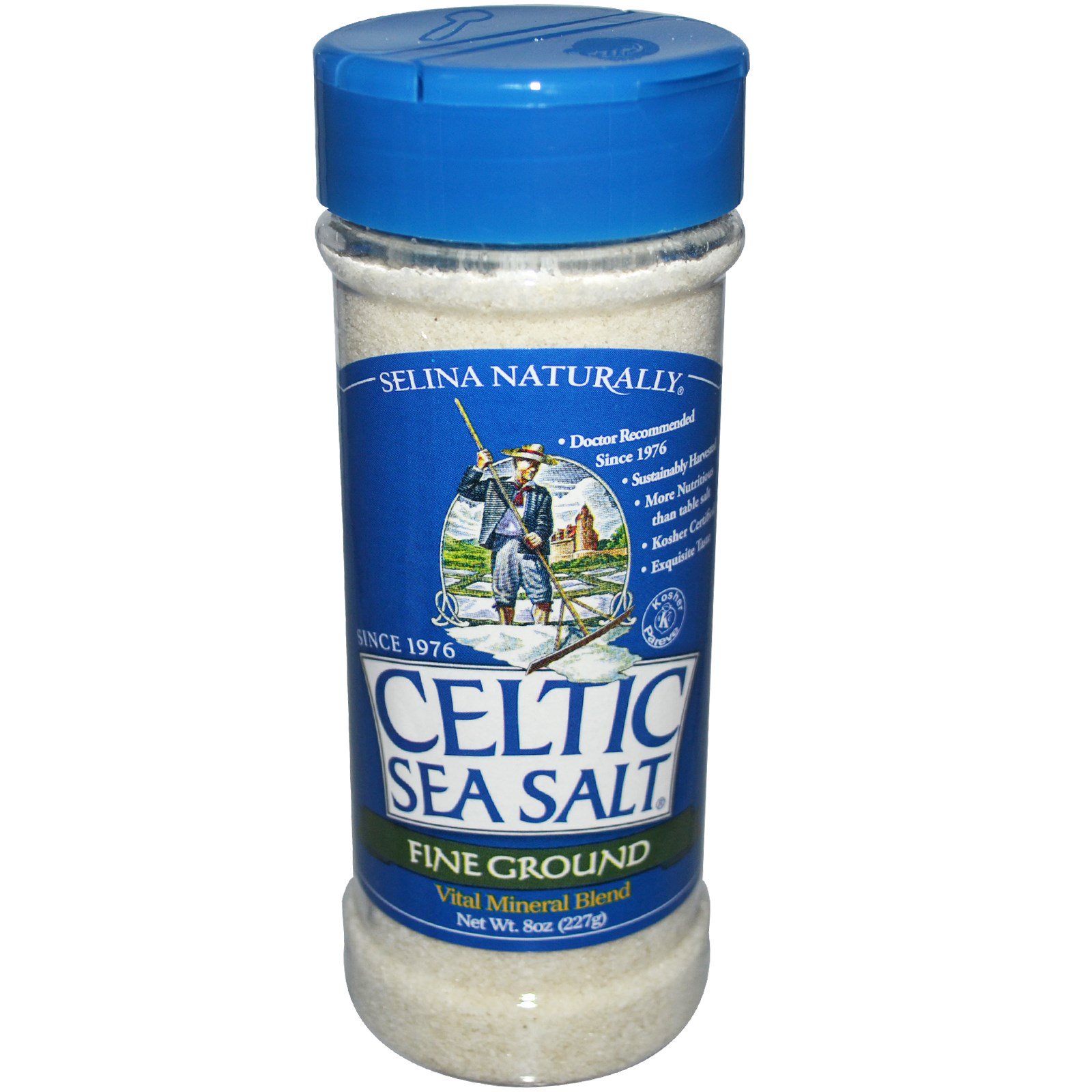 Celtic Sea Salt, Fine Ground, Vital Mineral Blend Shaker ...