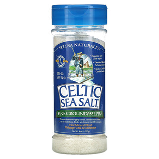 Celtic Sea Salt, فاين جروند، إناء مزيج المعادن الحيوية، 8 أوقية (227 غرام)
