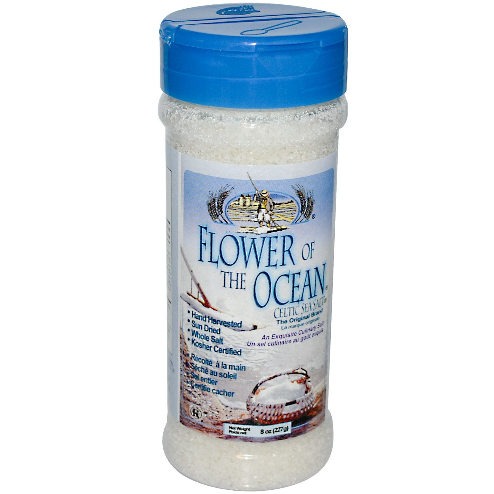 Celtic Sea Salt, Flower of the Ocean, 8 oz (227 g)