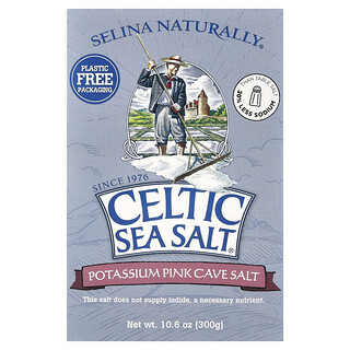 Celtic Sea Salt, Sal rosa de cuevas con potasio, 300 g (10,6 oz)